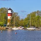 Leuchtturm Brinkamahof im Fischereihafen 