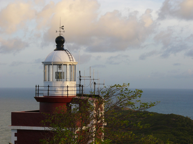 Leuchtturm - Caravelle Halbinsel - Martinique - Atlantikküste