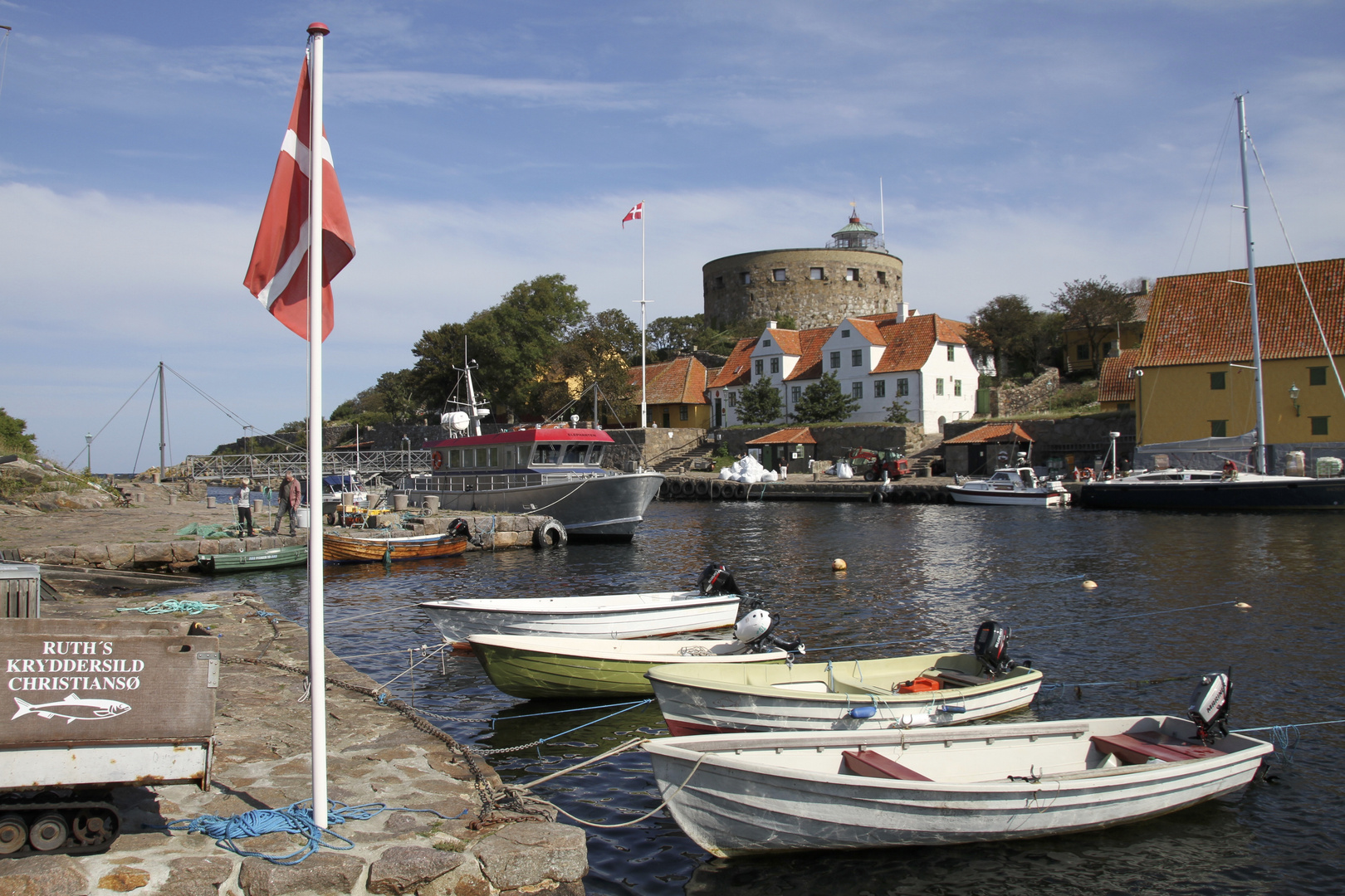 Leuchtturm Christiansø Fyr Dänemark