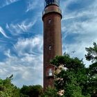 Leuchtturm Darßer Ort mit Kranich...