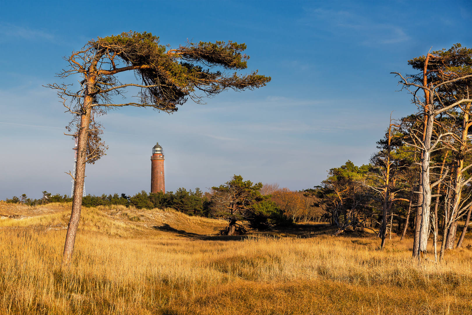 Leuchtturm Darßer Ort mit Windflüchter