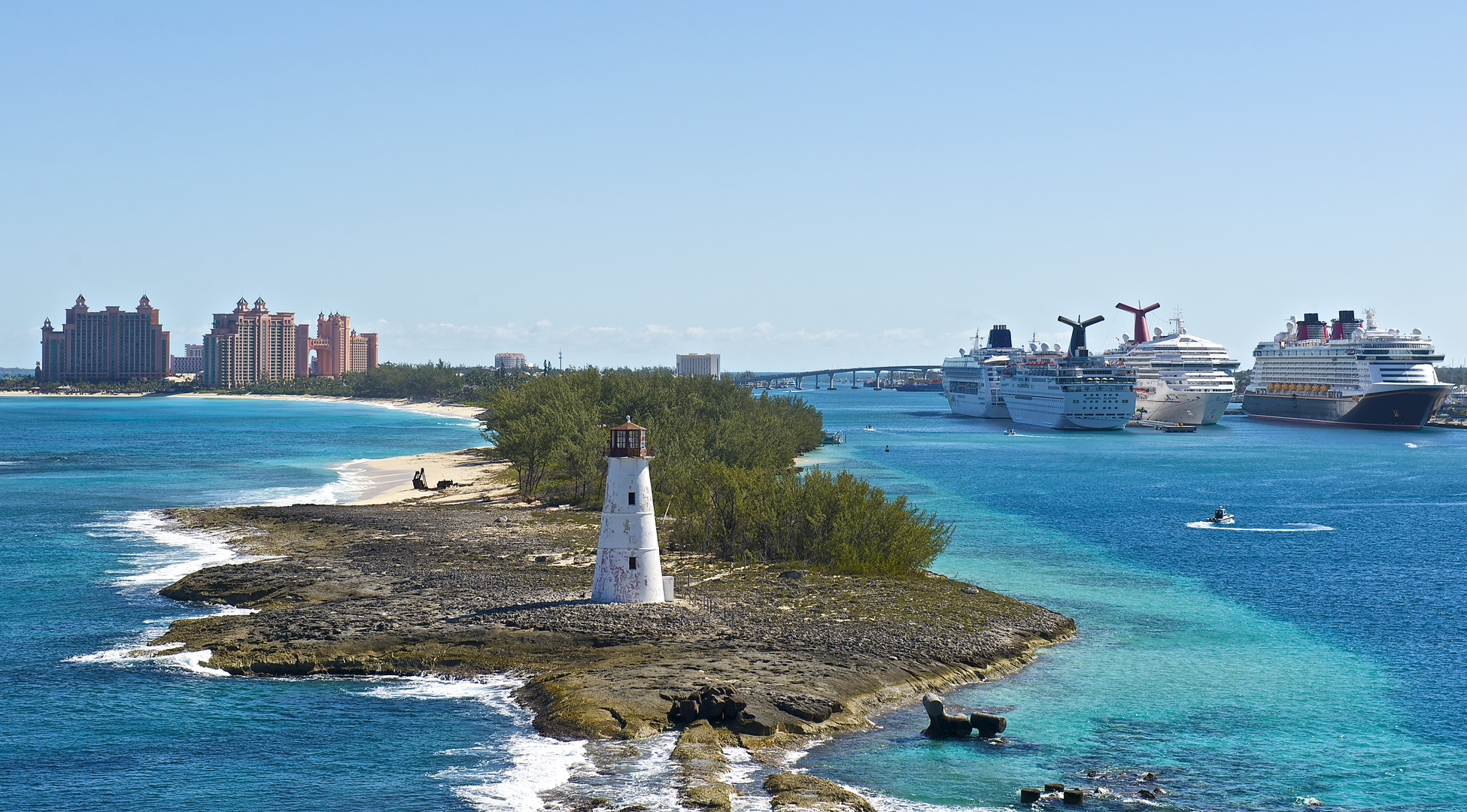 Leuchtturm der Bahamas