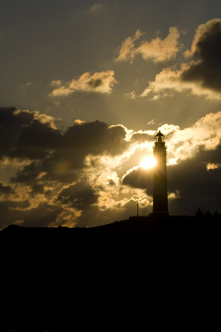 Leuchtturm der Insel Amrum