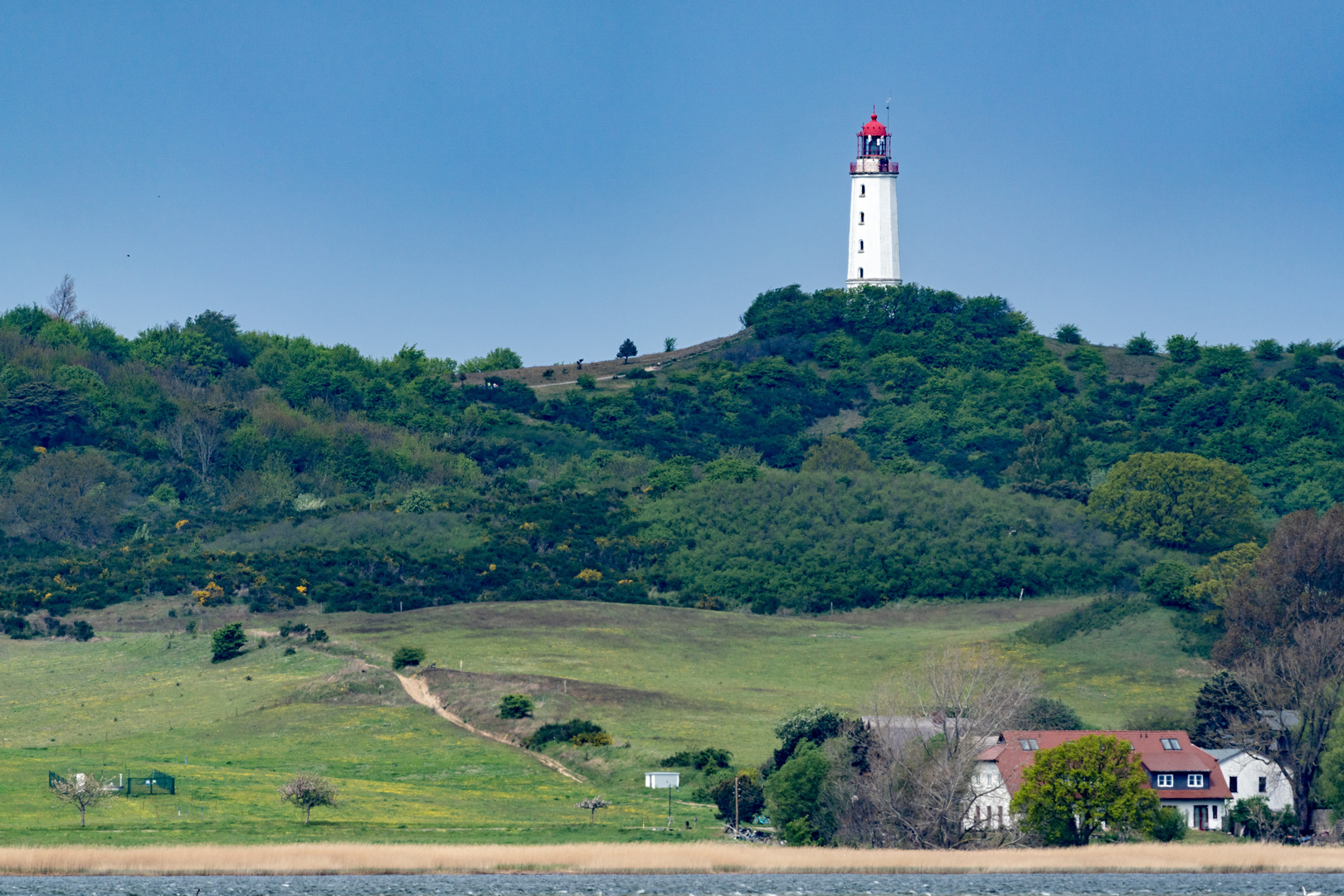 Leuchtturm der Ostseeinsel Hiddensee