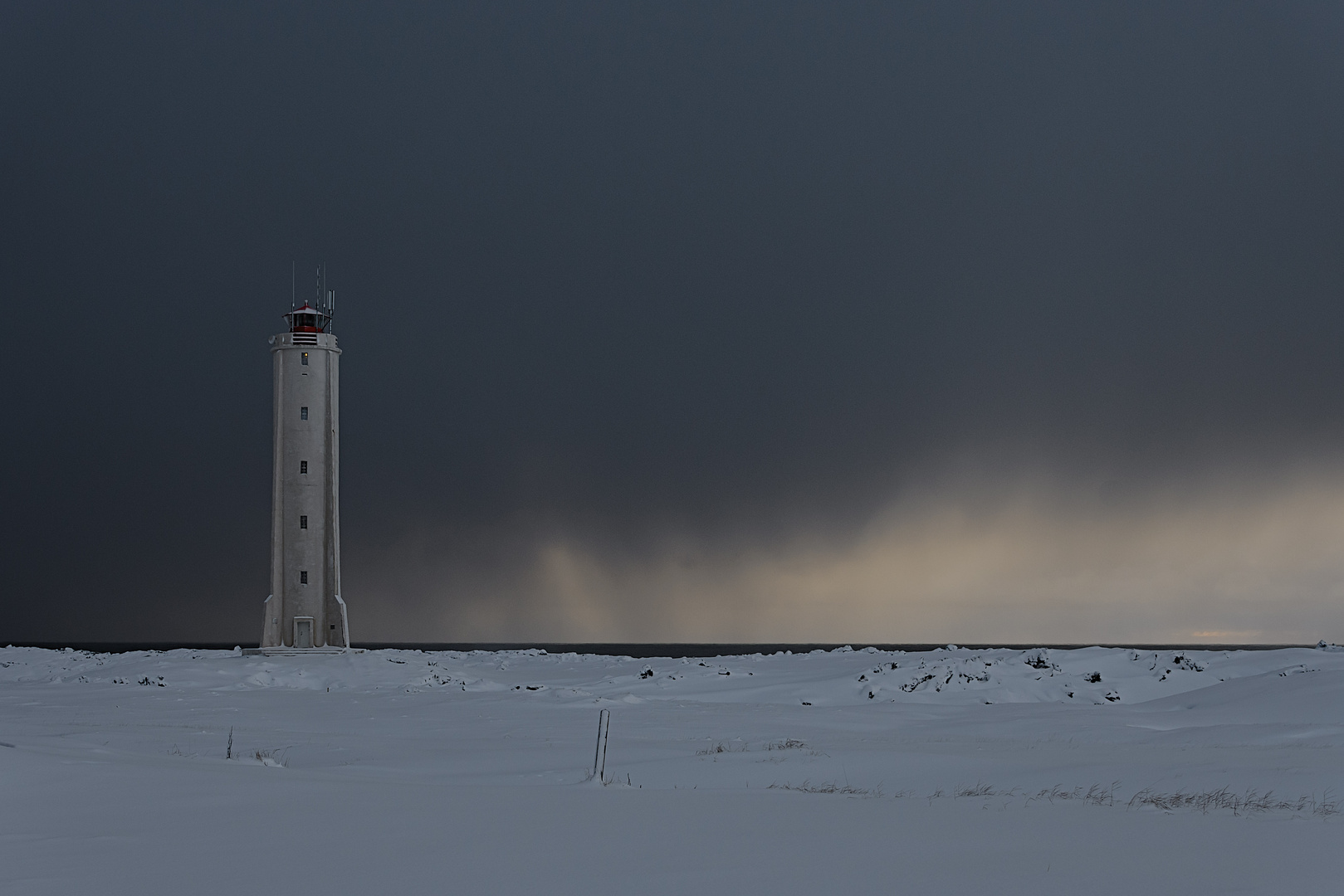 Leuchtturm Djúpalónssandur (Snæfellsnes Halbinsel)