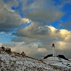 Leuchtturm Dornbusch im Winter 2012