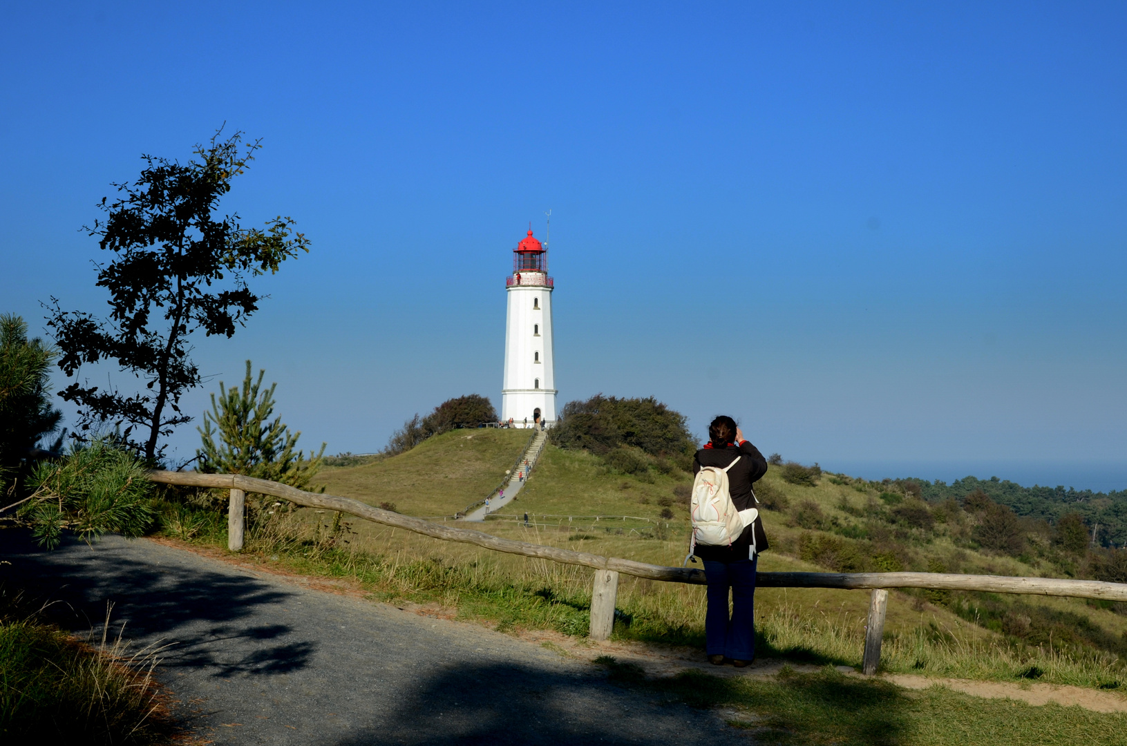 Leuchtturm Dornbusch Oktober