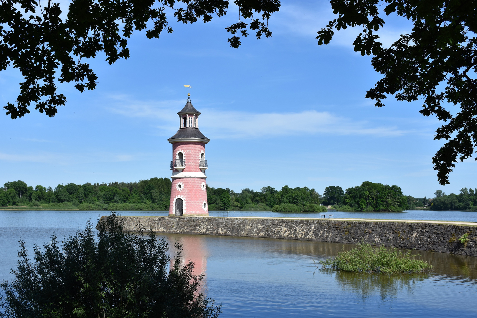 Leuchtturm Foto & Bild wasser, mirror, teich Bilder auf