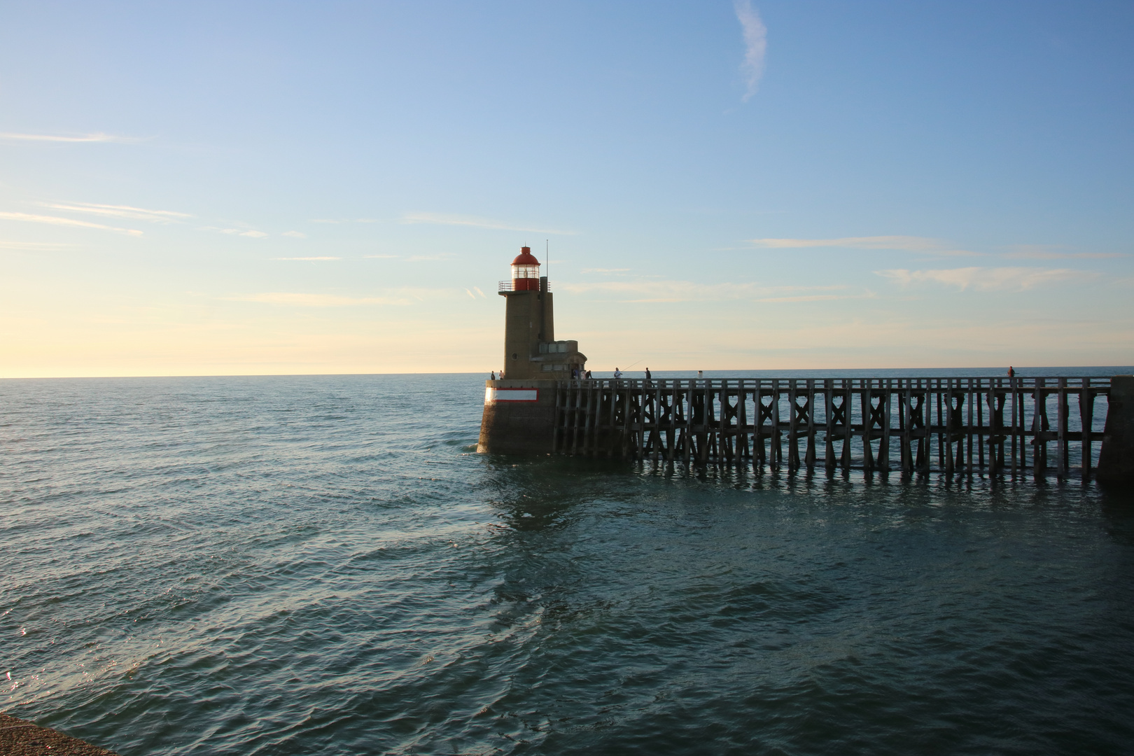 Leuchtturm Etretat Normandie