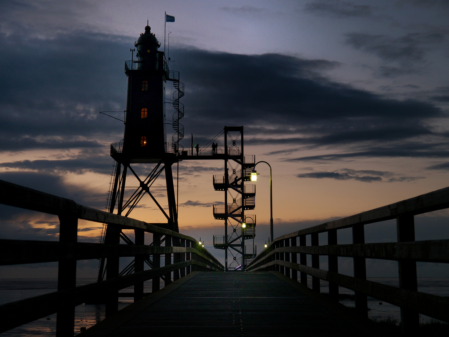 Leuchtturm Eversand / Dorum