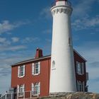 Leuchtturm Fisgard Lighthouse bei Esquimalt Nähe Victoria Vancouver Island