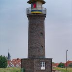 Leuchtturm für die Laterne des Memmert Feuers