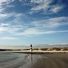 Leuchtturm Helgoland auf der Düne