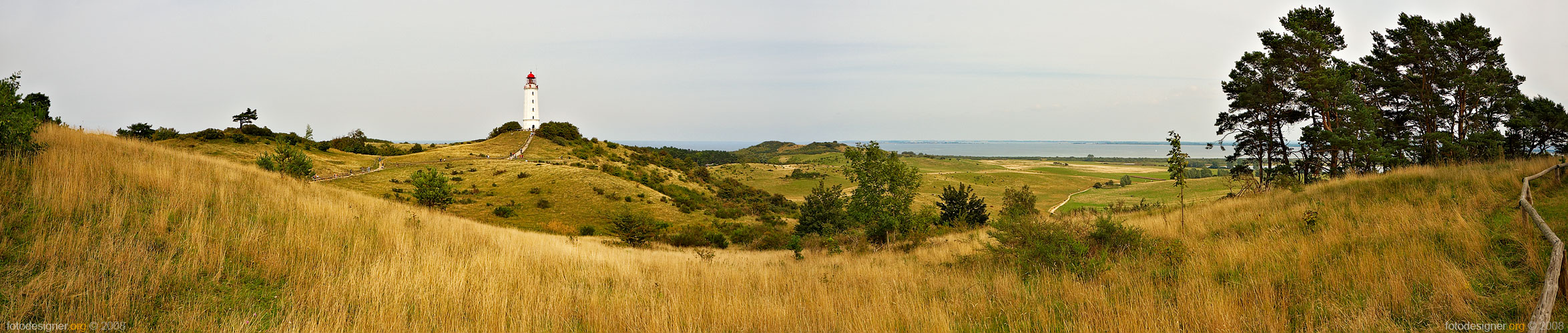 « Leuchtturm Hiddensee Panorama »