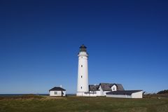 Leuchtturm Hirtshals im Frühling