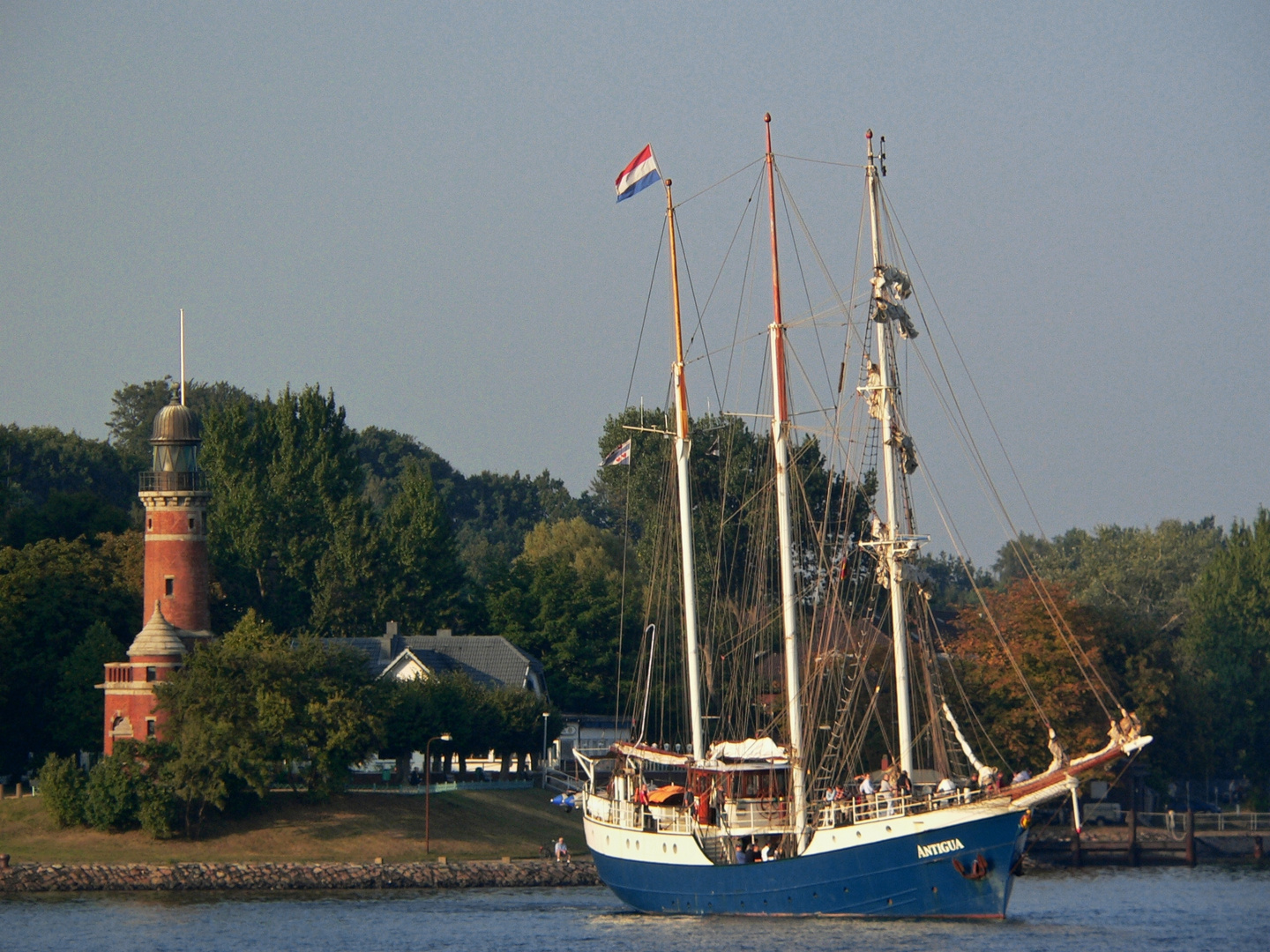 Leuchtturm Holtenau in Kiel