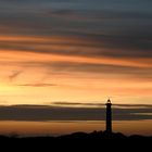 Leuchtturm im Abendlicht