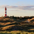 Leuchtturm im Abendlicht (Panorama)