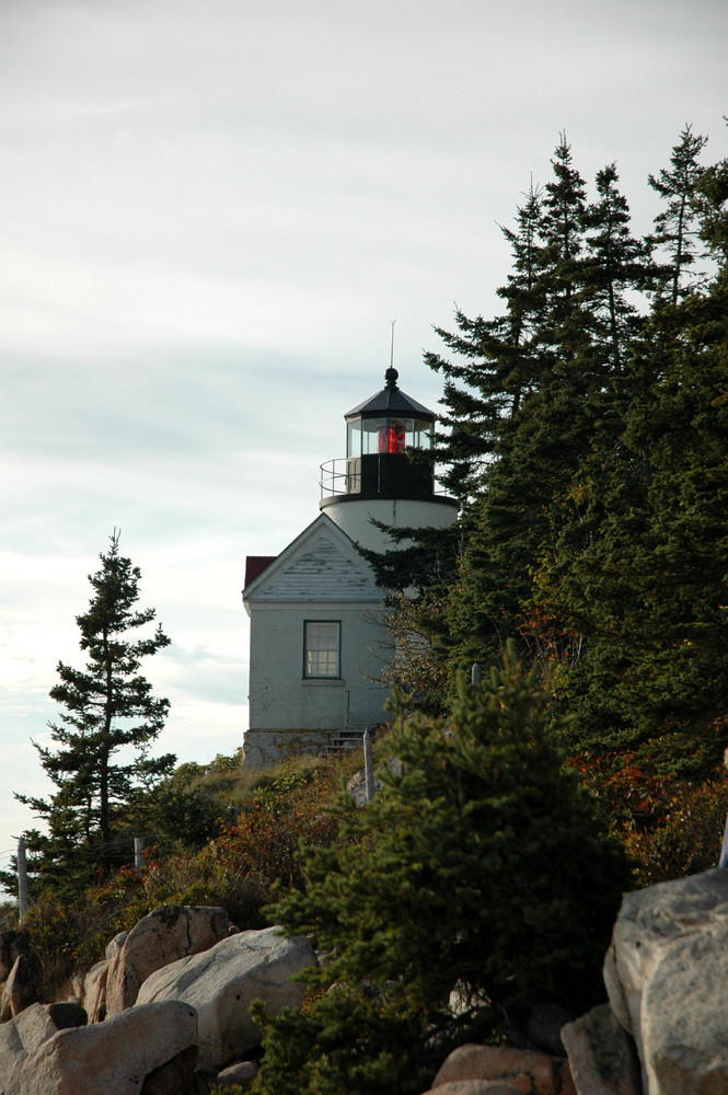 Leuchtturm im Acadia National Park