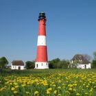 Leuchtturm im Frühling