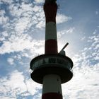 Leuchtturm im Gegenlicht