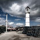 Leuchtturm im Hafen von Kirkwall