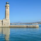 Leuchtturm im Hafen von Rethymno