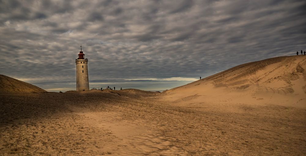 Leuchtturm im Sand