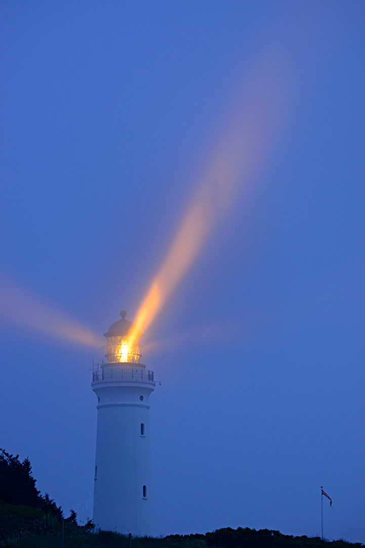 Leuchtturm im Seenebel