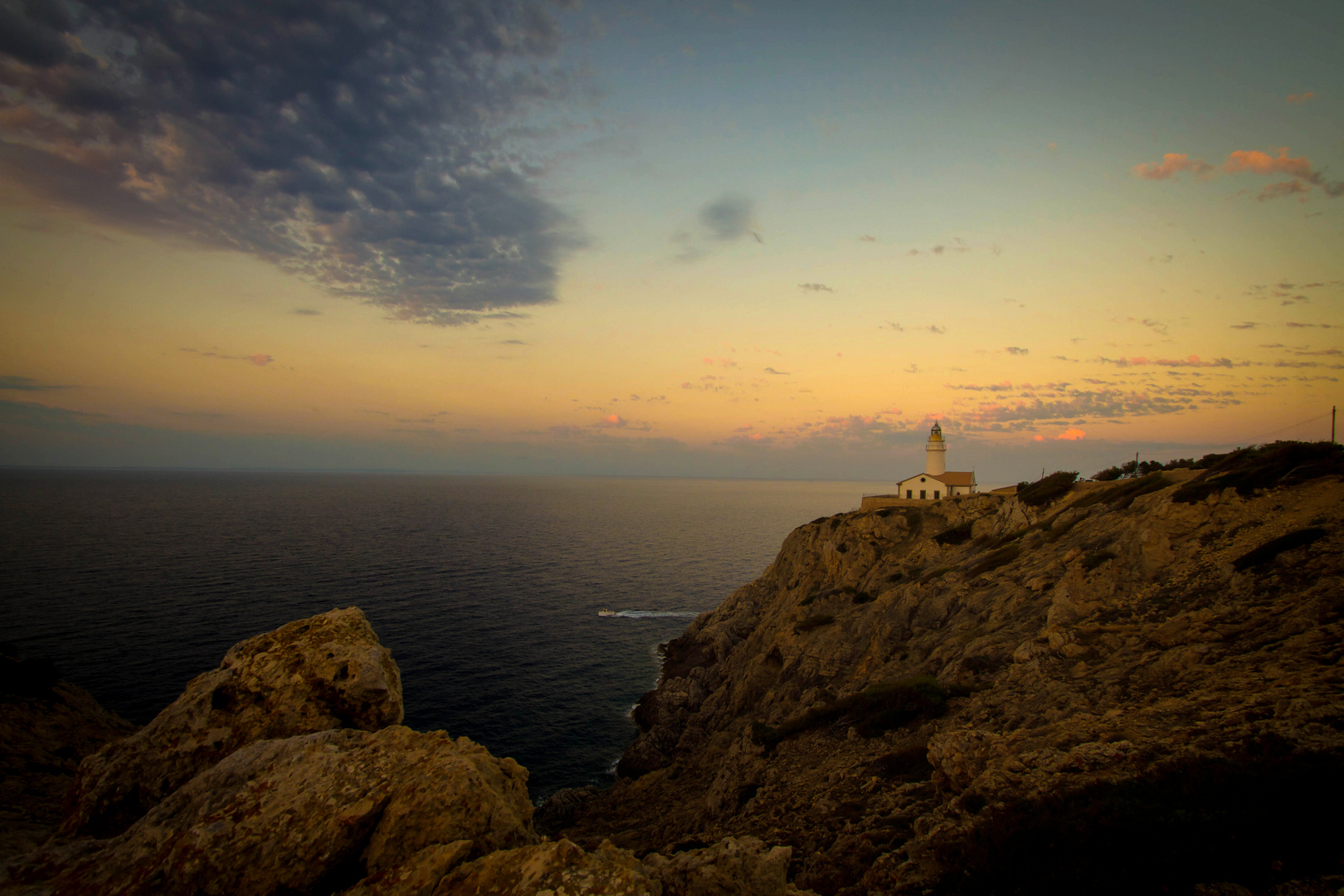 Leuchtturm in Cala Ratjada