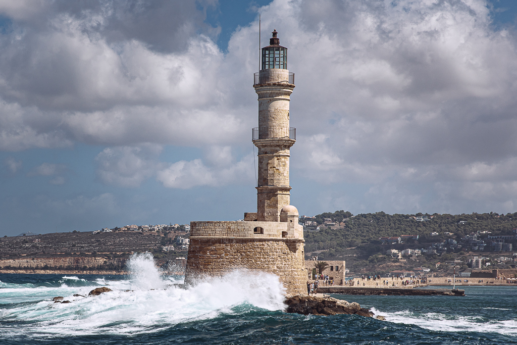 Leuchtturm in Chania/GR