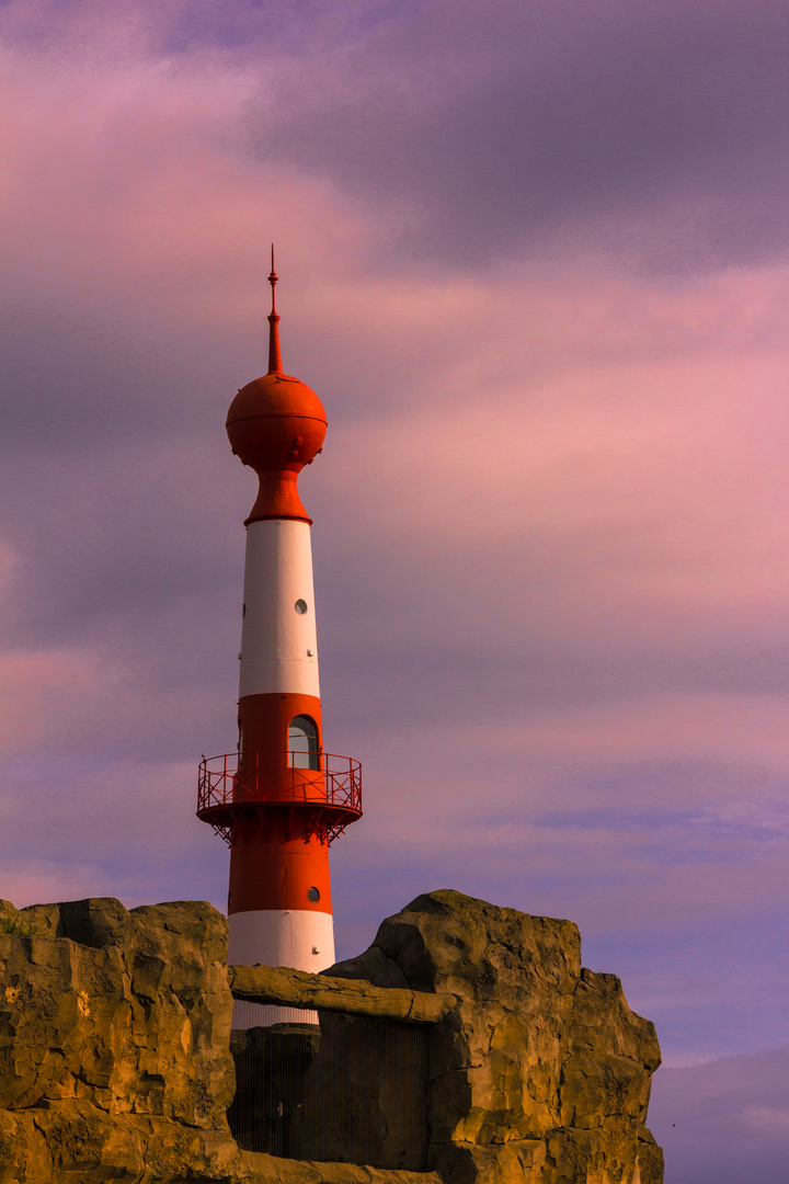 Leuchtturm in der Abendsonne in Bremerhaven I