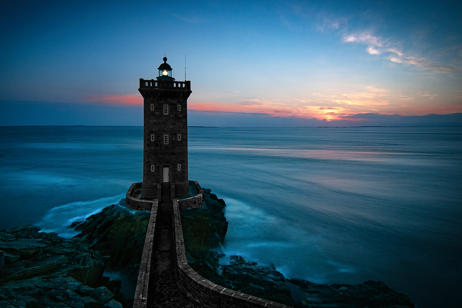 Leuchtturm in der Bretagne