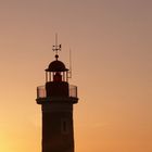 Leuchtturm in der Hafeneinfahrt von St. Tropez