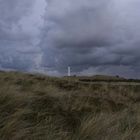 Leuchtturm in der Landschaft