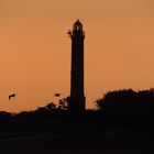 Leuchtturm  in der Morgendämmerung