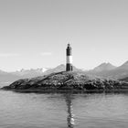 Leuchtturm in der Nähe von Ushuaia, Argentinien