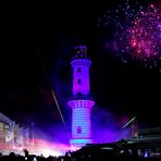 Leuchtturm in Flammen - Warnemünde II