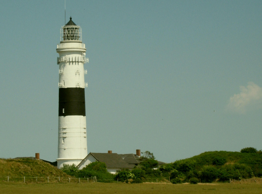 Leuchtturm in Kampen auf der Insel Sylt