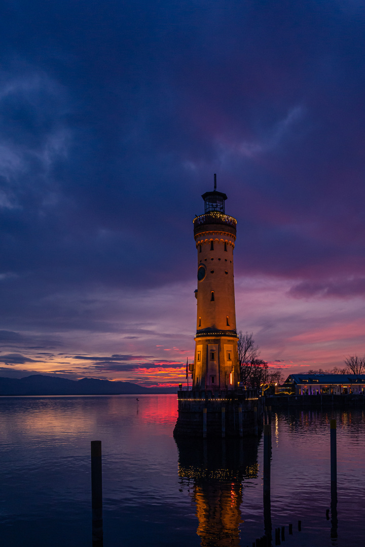 Leuchtturm in Lindau im Bodensee