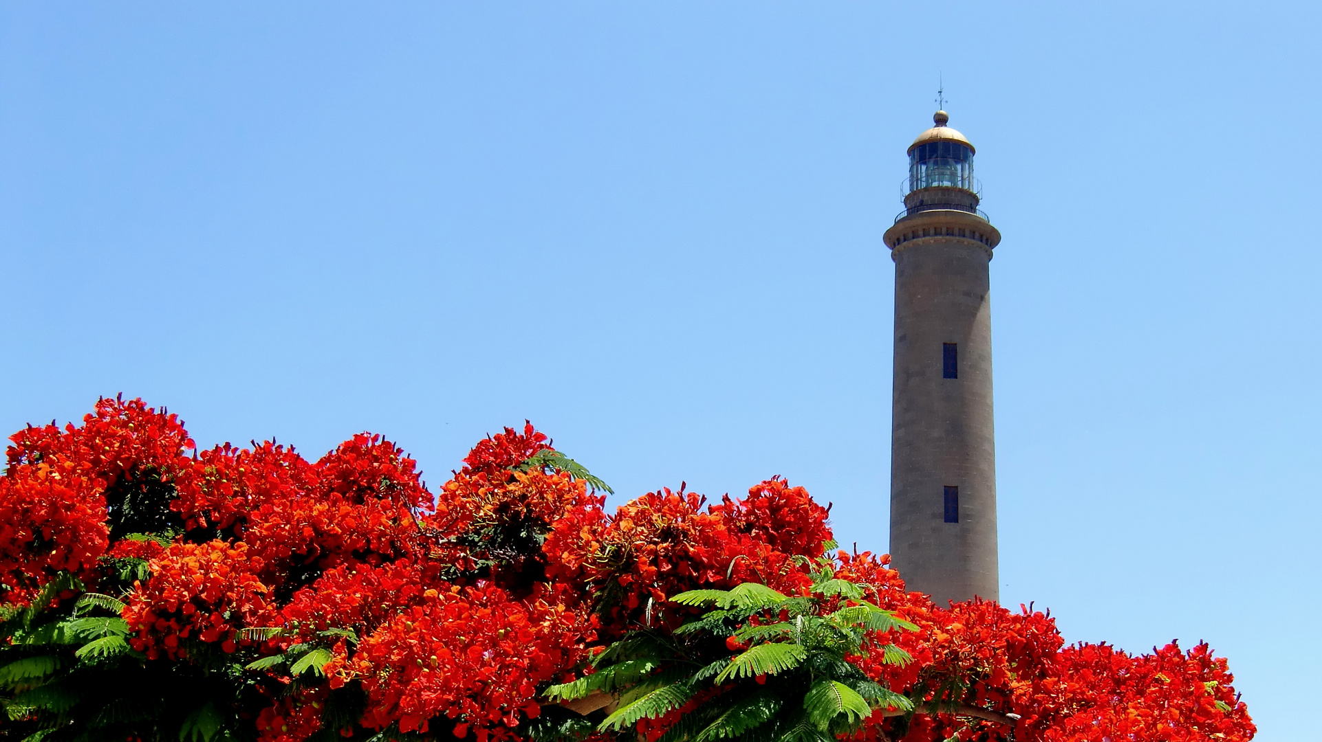 Leuchtturm in Maspalomas, Gran Canaria