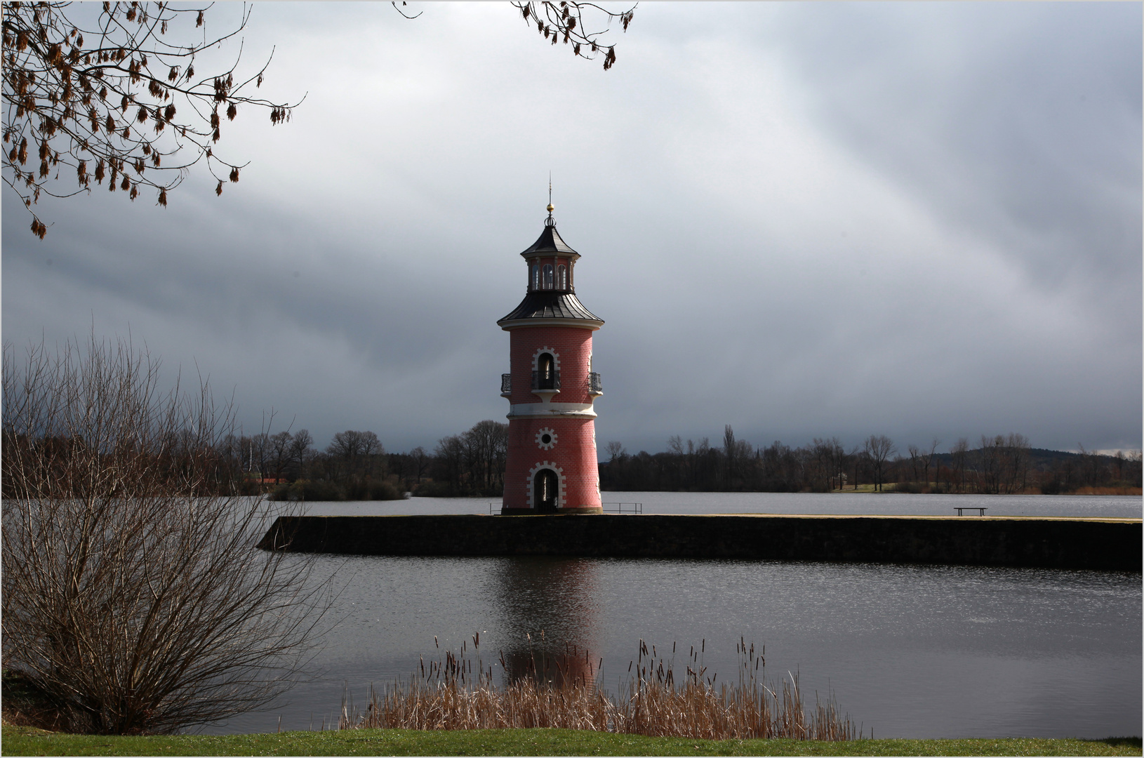 Leuchtturm in Moritzburg bei Dresden