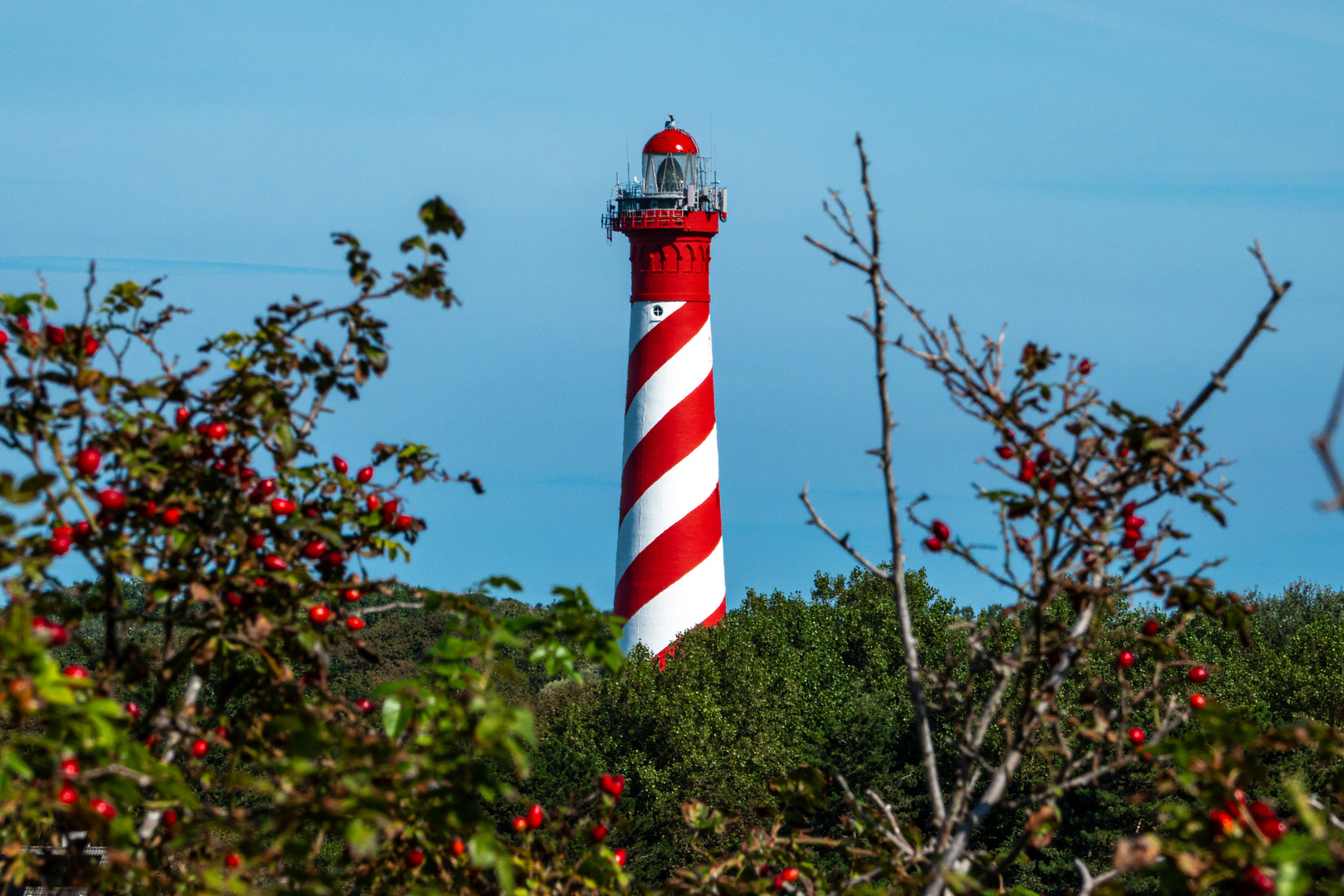 Leuchtturm in Nieuw-Haamstede in Zeeland