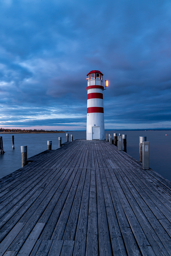 Leuchtturm in Podersdorf- Burgenland