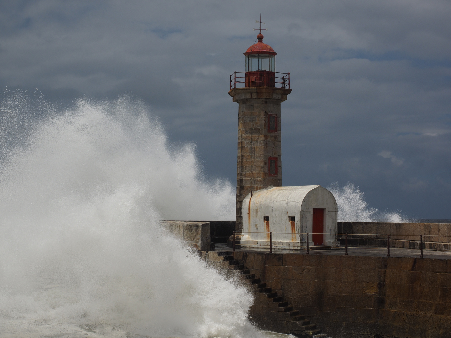 Leuchtturm in Porto