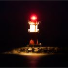 Leuchtturm in Rot