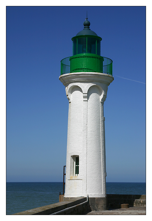 Leuchtturm in St. Valery en Caux ...