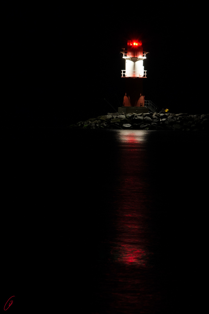 Leuchtturm in Warnemünde 