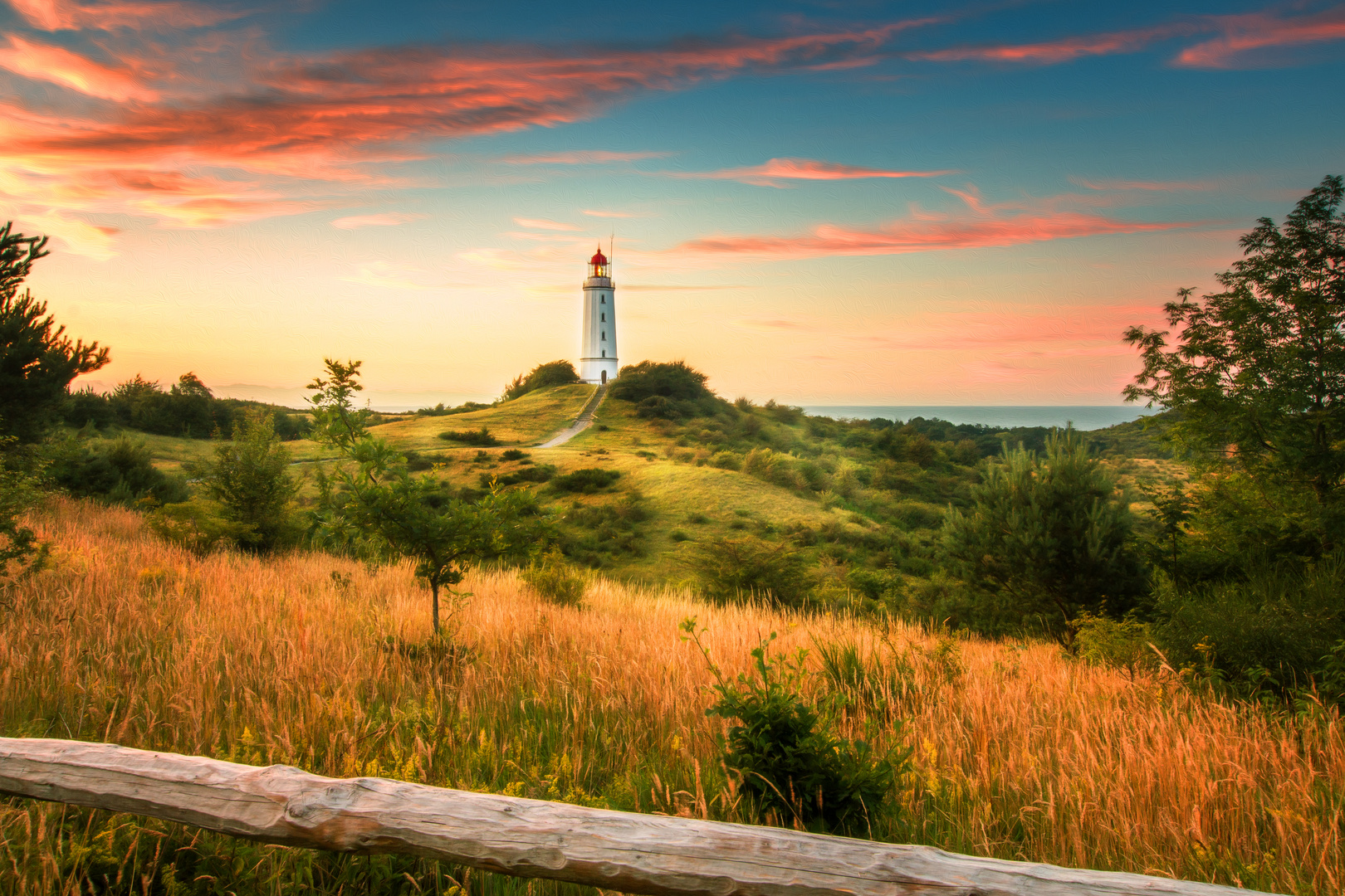 Leuchtturm Insel Hiddensee