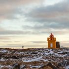 Leuchtturm Jónstangi im Südosten Islands